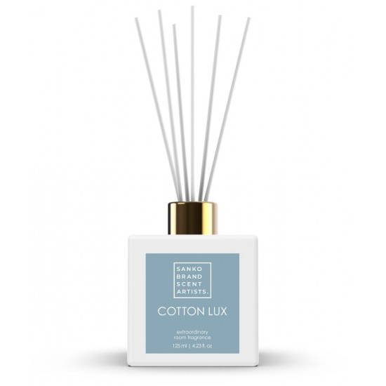 COTTON LUX αρωματικό χώρου με στικς 125ml