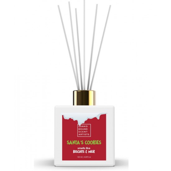 SANTA'S COOKIES αρωματικό χώρου με στικς 125ml